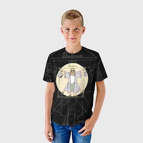 Детская футболка Dudeism Большой Лебовский / 3D-принт – фото 3