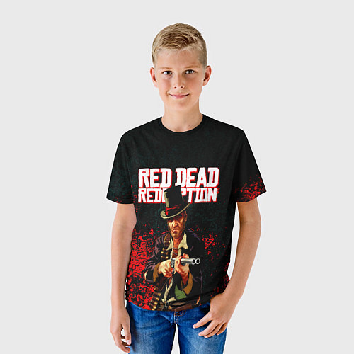 Детская футболка Red Dead Redemption Bandit / 3D-принт – фото 3