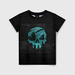 Футболка детская Skull of pirate, цвет: 3D-принт