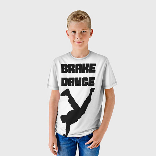 Детская футболка Brake Dance / 3D-принт – фото 3