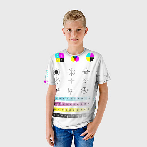 Детская футболка CMYK / 3D-принт – фото 3