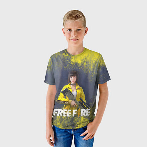 Детская футболка GARENA FREEFIRE БАТЛГРАУНД Z / 3D-принт – фото 3