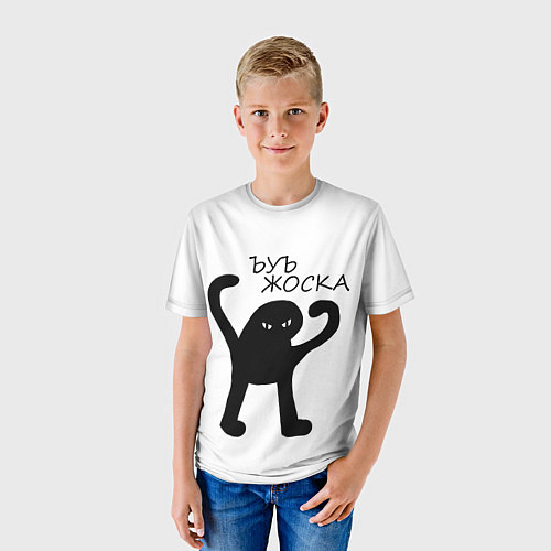 Детская футболка Ъуъ, жоска / 3D-принт – фото 3