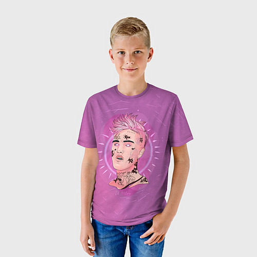 Детская футболка Purpule Peep / 3D-принт – фото 3