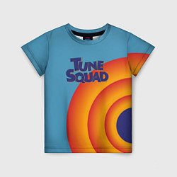 Футболка детская Форма Tune Squad верх, цвет: 3D-принт