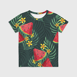 Футболка детская Арзуб и папоротник, цвет: 3D-принт