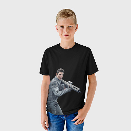 Детская футболка Том Круз / 3D-принт – фото 3