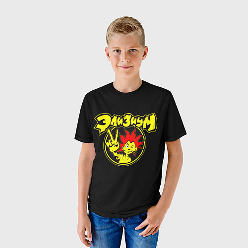 Детская футболка Элизиум анархия спина / 3D-принт – фото 3