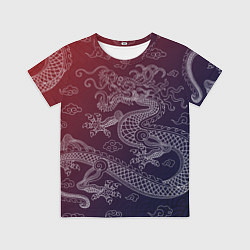 Футболка детская Традиционный китайский дракон, цвет: 3D-принт