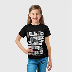 Футболка детская ONE PIECE Главные герои, цвет: 3D-принт — фото 2