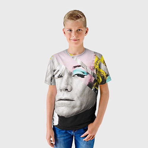 Детская футболка Энди Уорхол Andy Warhol / 3D-принт – фото 3