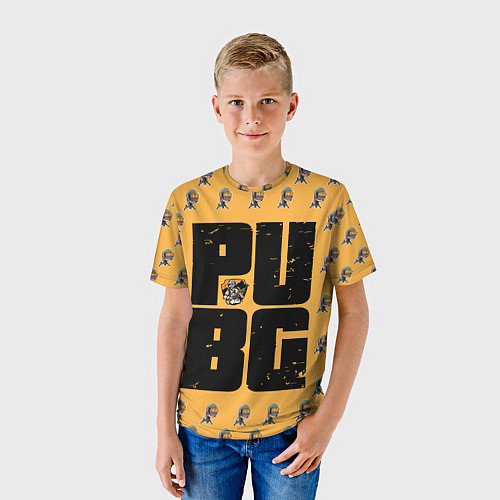 Детская футболка PUBG PATTERN ПУБГ ПАТТЕРН Z / 3D-принт – фото 3