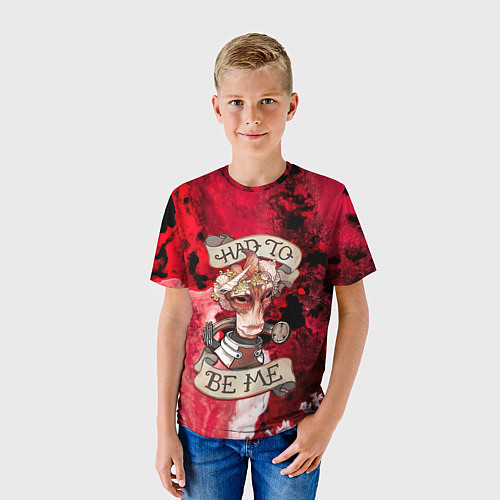 Детская футболка Мордин Соулс / 3D-принт – фото 3