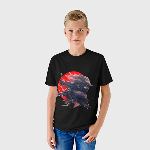 Детская футболка Wolfborn / 3D-принт – фото 3