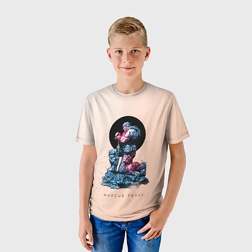 Детская футболка Маркус / 3D-принт – фото 3