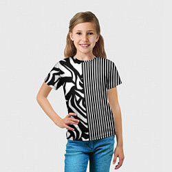 Футболка детская Зебрик, цвет: 3D-принт — фото 2