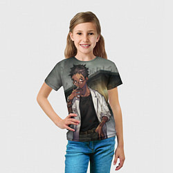 Футболка детская Kasukabe, цвет: 3D-принт — фото 2