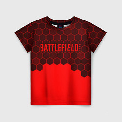 Футболка детская Battlefield 2042 - Hexagon, цвет: 3D-принт