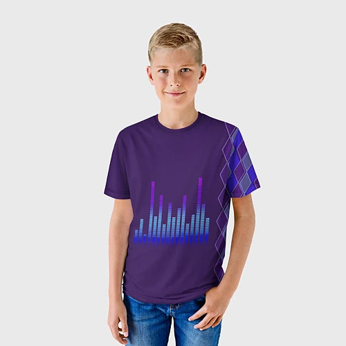 Детская футболка Эквалайзер / 3D-принт – фото 3