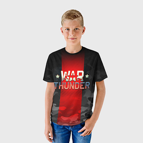 Детская футболка WAR THUNDER ВАР ТАНДЕР / 3D-принт – фото 3