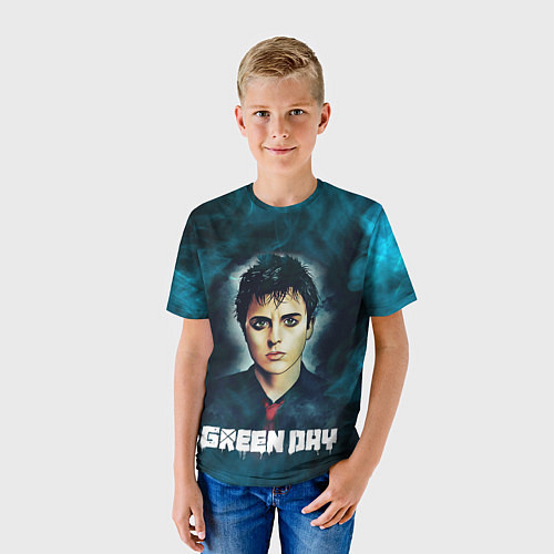 Детская футболка Billie GreenDay ГринДай Z / 3D-принт – фото 3