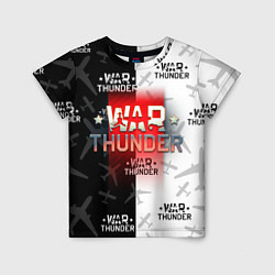 Футболка детская WAR THUNDER ВАР ТАНДЕР, цвет: 3D-принт