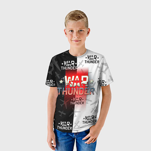 Детская футболка WAR THUNDER ВАР ТАНДЕР / 3D-принт – фото 3