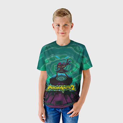 Детская футболка PsychoNauts 2 Рас / 3D-принт – фото 3