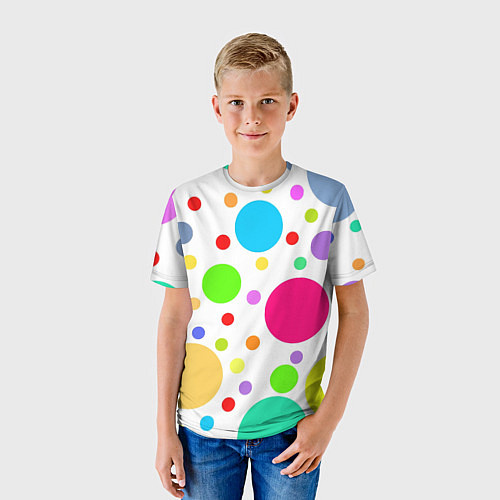 Детская футболка Polka dot / 3D-принт – фото 3