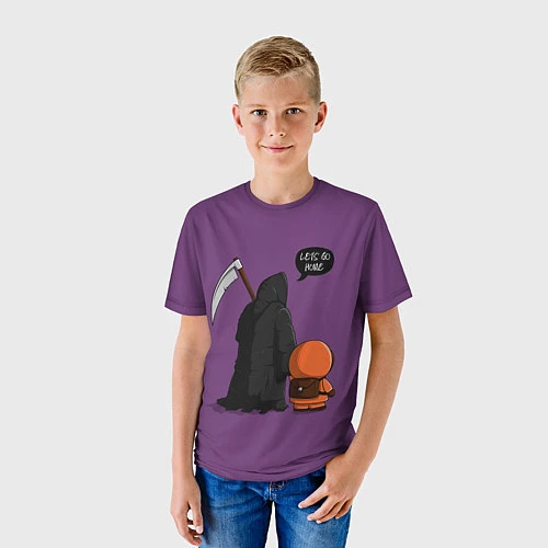 Детская футболка Друг Кенни / 3D-принт – фото 3