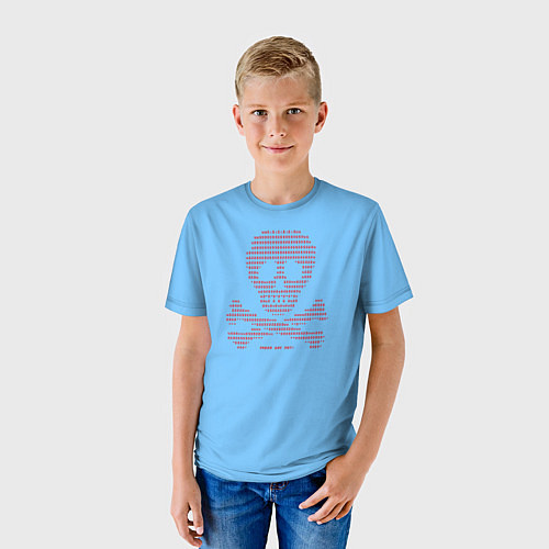 Детская футболка DDOS attack / 3D-принт – фото 3