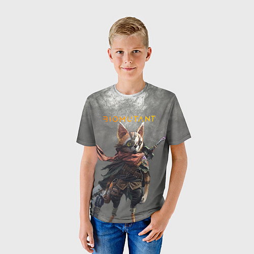 Детская футболка BIOMUTANT БИОМУТАНТ Z / 3D-принт – фото 3