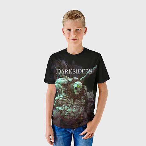 Детская футболка Гнев Войны Darksiders Z / 3D-принт – фото 3