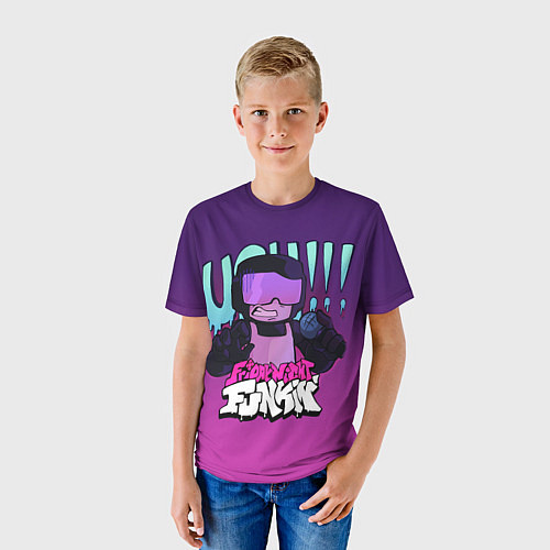 Детская футболка Сержант Джон Капитан / 3D-принт – фото 3