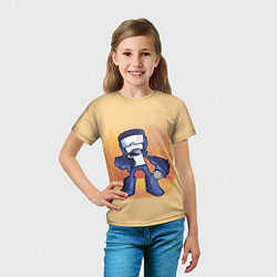 Футболка детская Friday Night Funkin Танкист, цвет: 3D-принт — фото 2