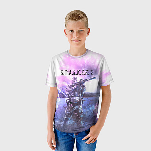 Детская футболка S T A L K E R 2 С Т А Л К Е Р 2 Z / 3D-принт – фото 3