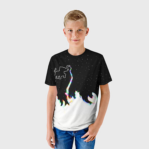 Детская футболка Затерянный в космосе / 3D-принт – фото 3