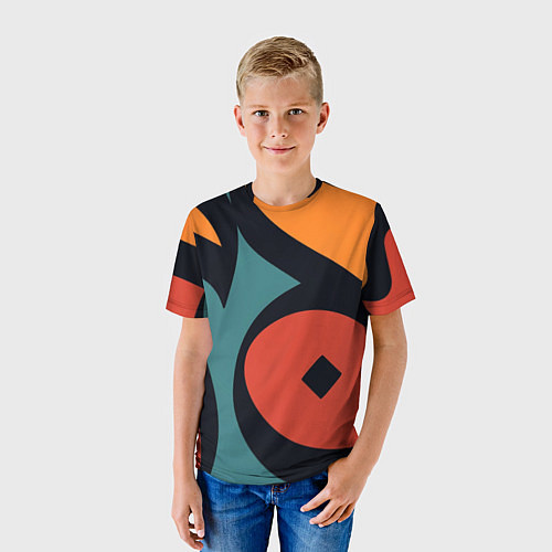 Детская футболка Arabic Rain / 3D-принт – фото 3