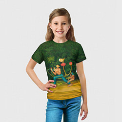 Футболка детская Мумий Тролль – Лира, цвет: 3D-принт — фото 2