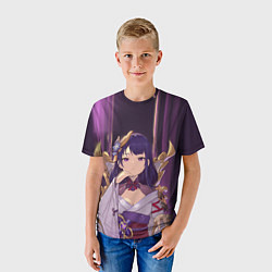 Футболка детская БААЛ BAAL ГЕНШИН, цвет: 3D-принт — фото 2