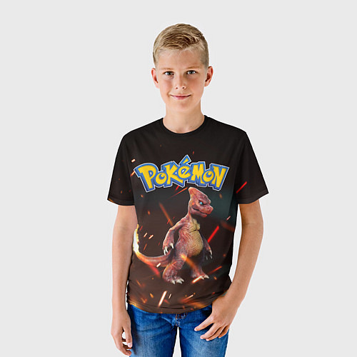 Детская футболка Charizard Pokemon Z / 3D-принт – фото 3