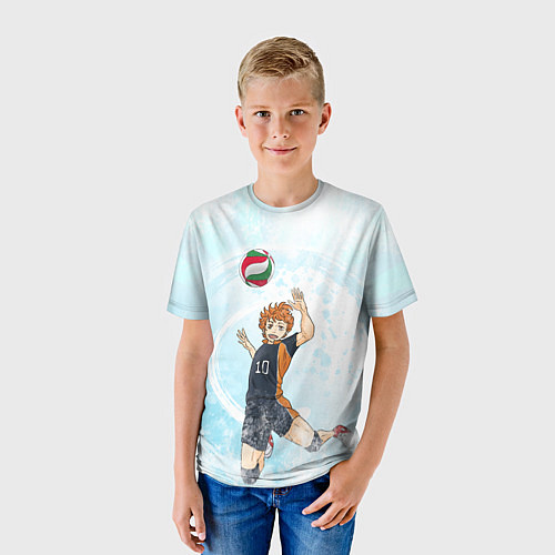 Детская футболка Шоё Хината Хайкю Z / 3D-принт – фото 3
