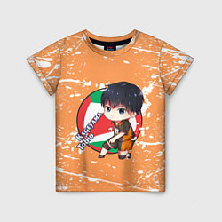 Футболка детская Kageyama tobio Haikyu Z, цвет: 3D-принт