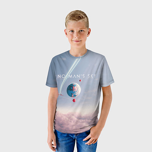 Детская футболка No mans sky / 3D-принт – фото 3