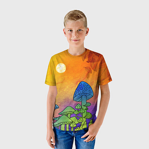 Детская футболка Заколдованный лес / 3D-принт – фото 3