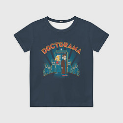 Футболка детская Doctorama, цвет: 3D-принт