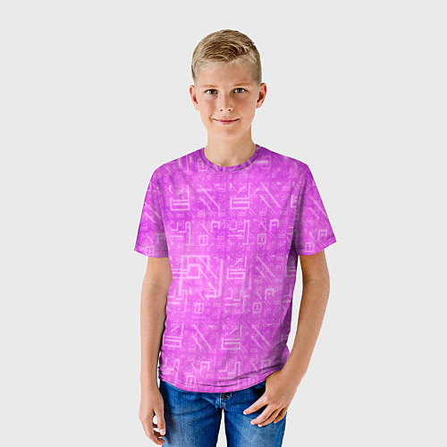 Детская футболка FORTNITE PINK ФОРТНАЙТ / 3D-принт – фото 3