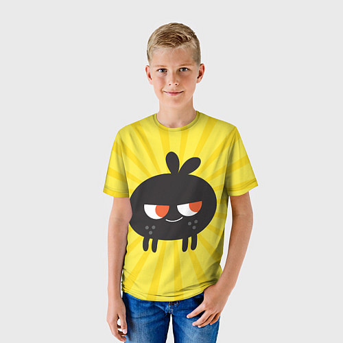 Детская футболка Toca Boca Yellow / 3D-принт – фото 3