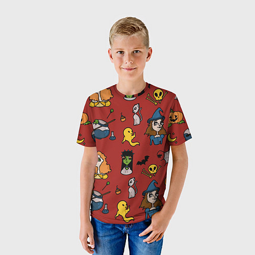 Детская футболка Хэллоуин / 3D-принт – фото 3