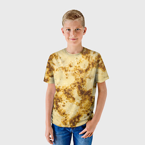 Детская футболка Жареный блин / 3D-принт – фото 3